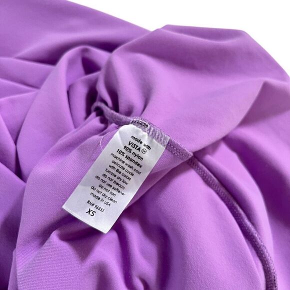 Susana Monaco Ruched Slit Maxi Dress in Violet‎ - Picture 10 of 12